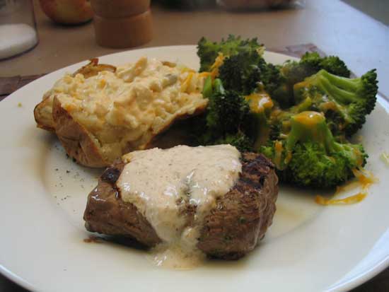 dinner steak